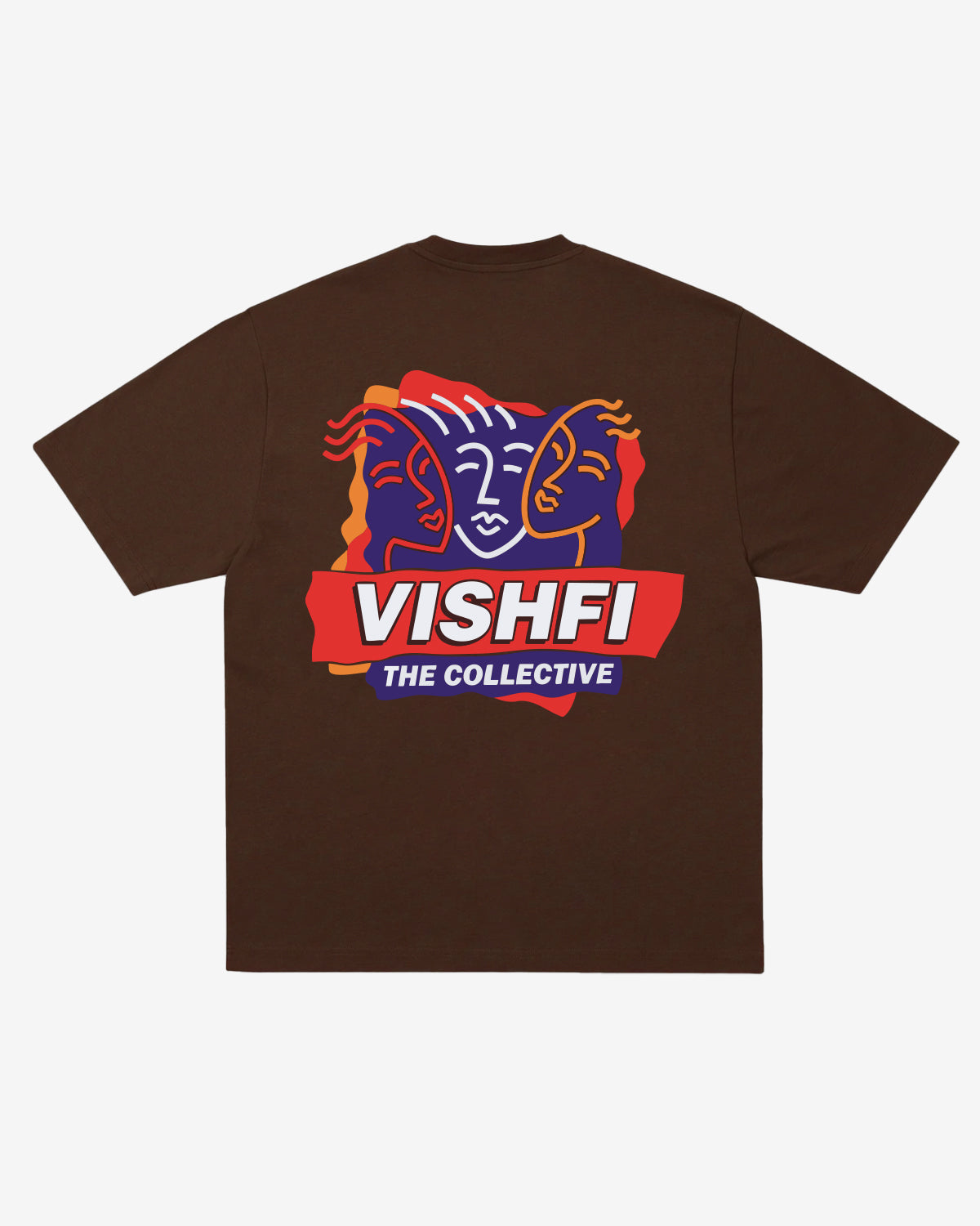 T-SHIRT COLLECTIVE BROWN