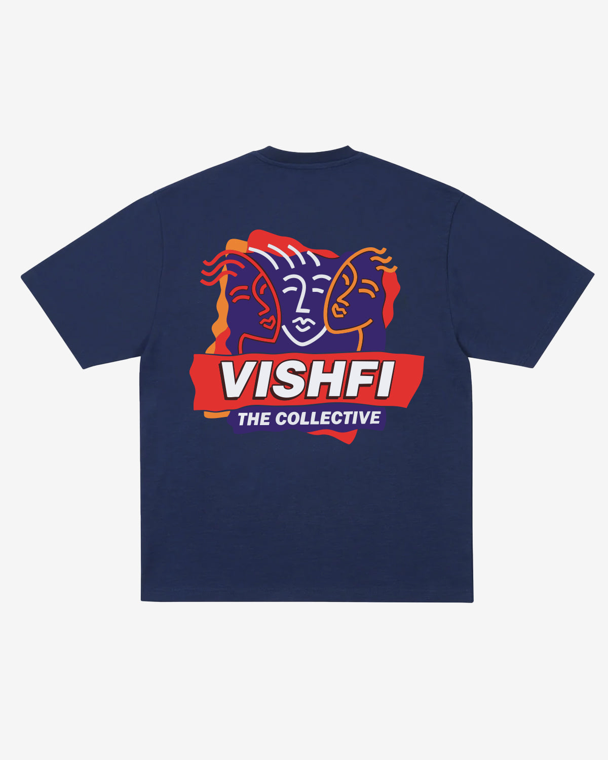 T-SHIRT COLLECTIVE NAVY