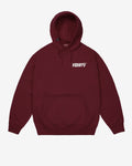 HOODIE CLASSIC LOGO BORDÔ
