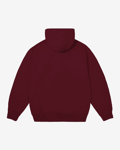 HOODIE FAST LOGO BORDÔ