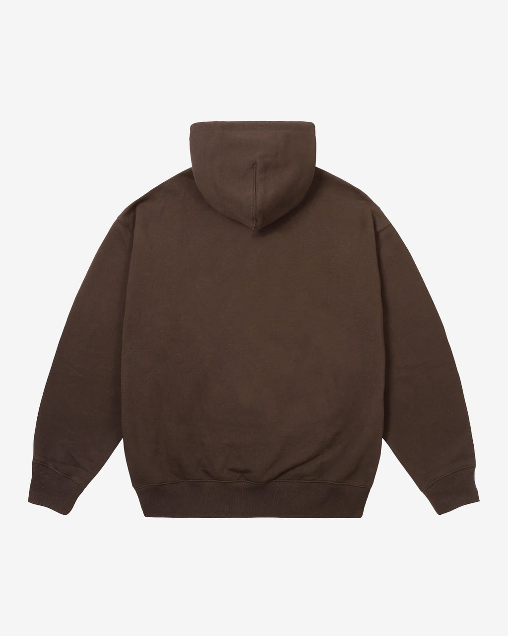 HOODIE FAST LOGO BROWN