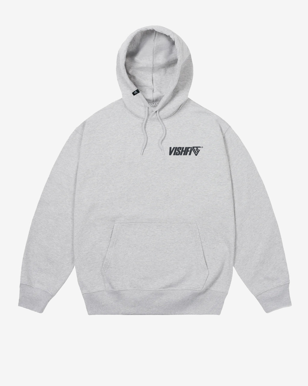 HOODIE CLASSIC LOGO HEATHER GREY