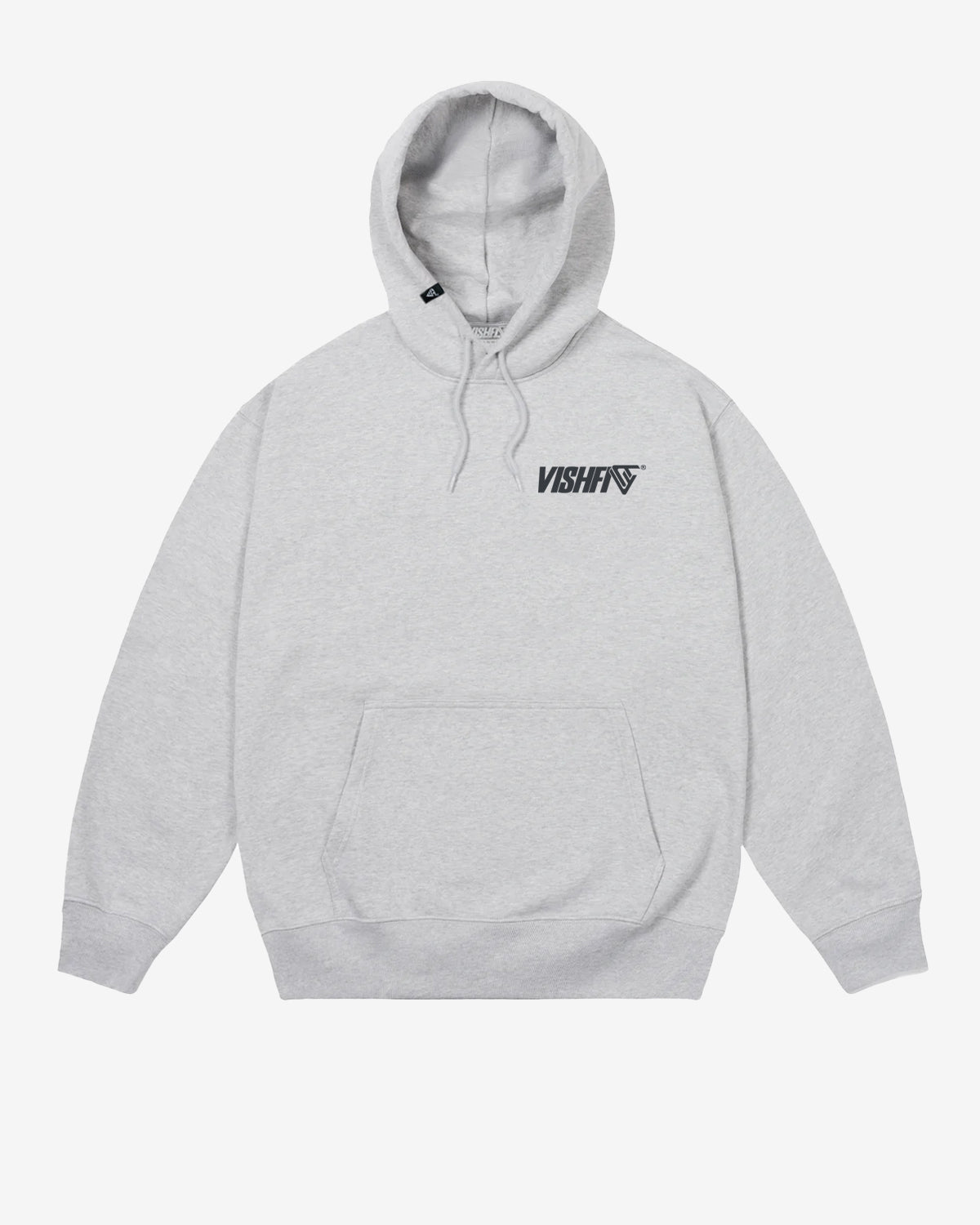 HOODIE CLASSIC LOGO HEATHER GREY