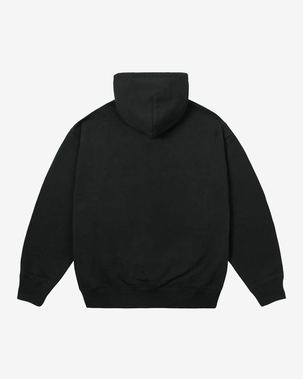 HOODIE MID LOGO BLACK
