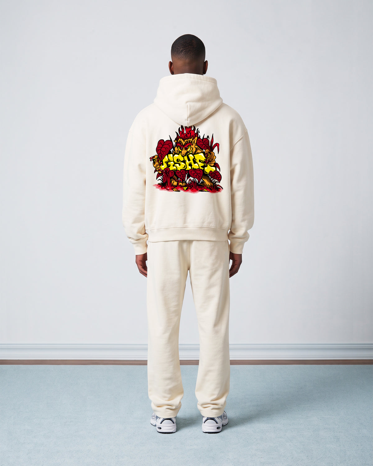 Moletom Canguru Premium Rage Curupira Off White