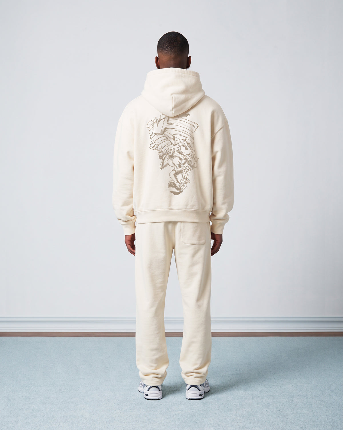 Moletom Canguru Premium Linesaci Off White