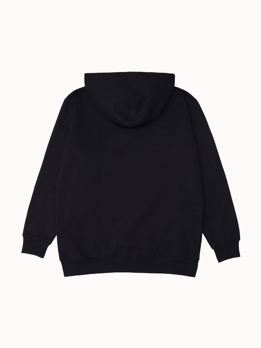 HOODIE BOX LOGO BLACK