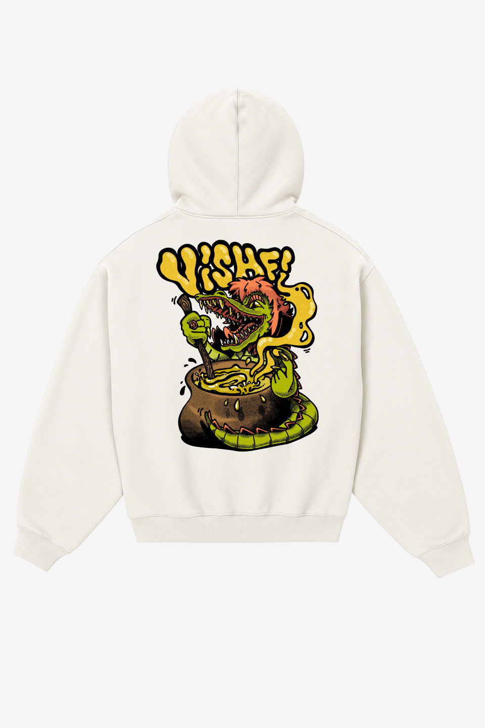 Moletom Canguru Premium Cuca Off White