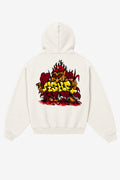 Moletom Canguru Premium Rage Curupira Off White