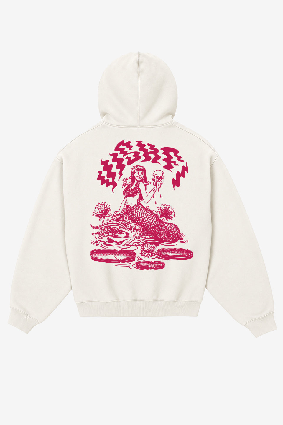 Moletom Canguru Premium Siren Iara Off White