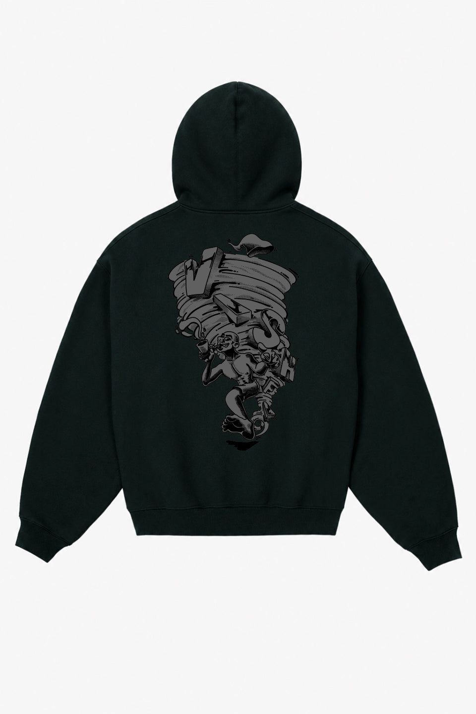 Moletom Canguru Premium Linesaci Preto
