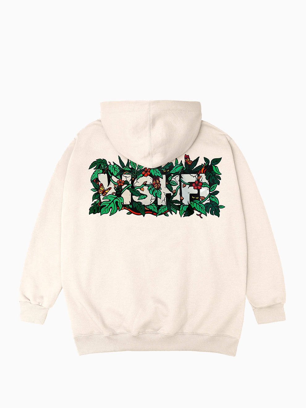 Moletom Capuz Garden Creme