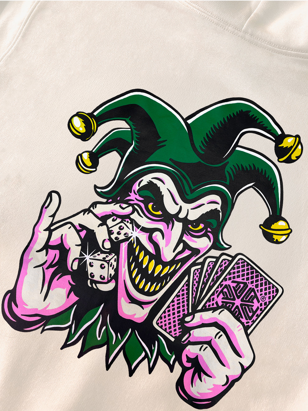 Moletom Capuz Jester Creme