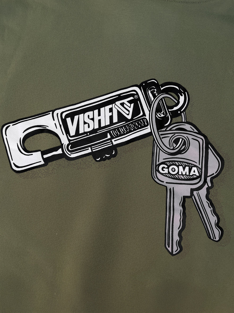 Moletom Capuz Keychain Verde