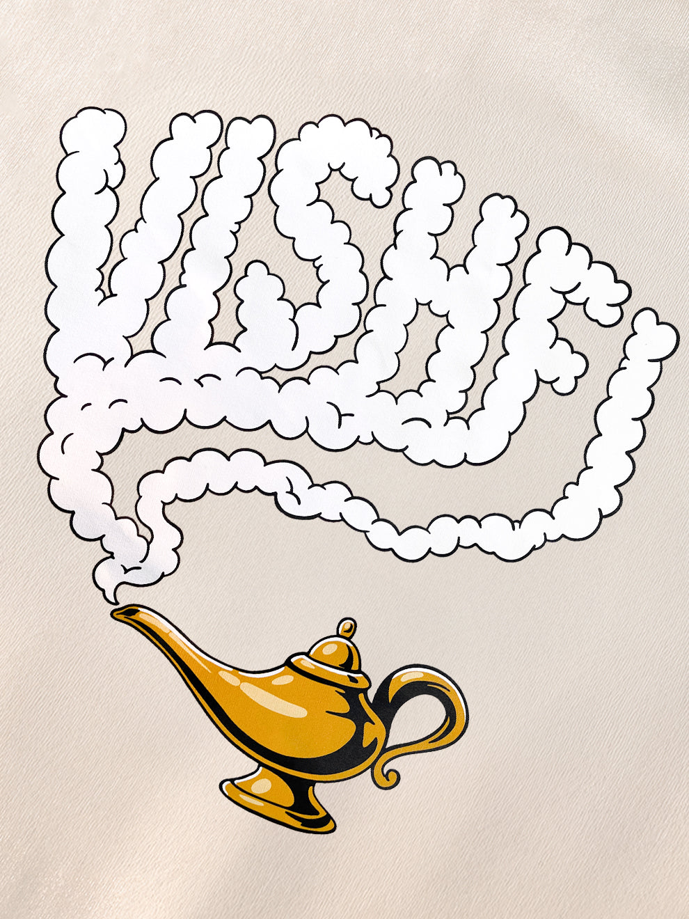 Moletom Capuz Magic Lamp Creme