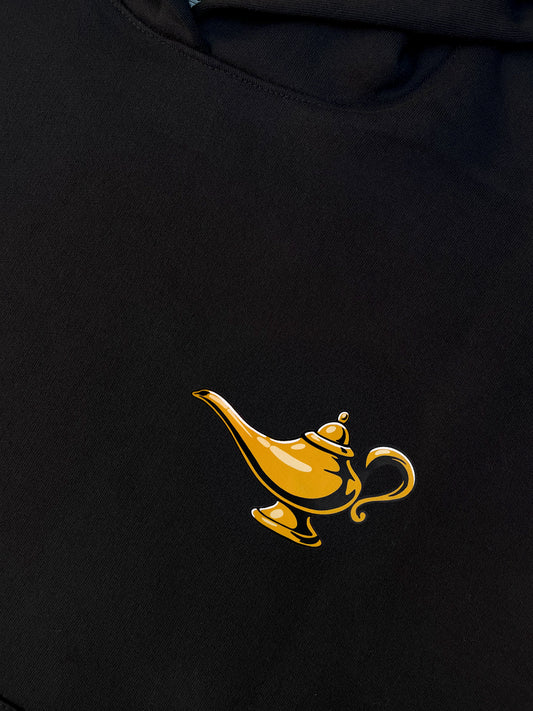 Moletom Capuz Magic Lamp Preto