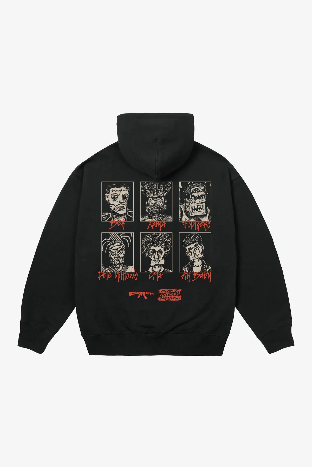 Moletom Canguru Premium Bastardos Inglorios 2 Preto Cartel Mcs