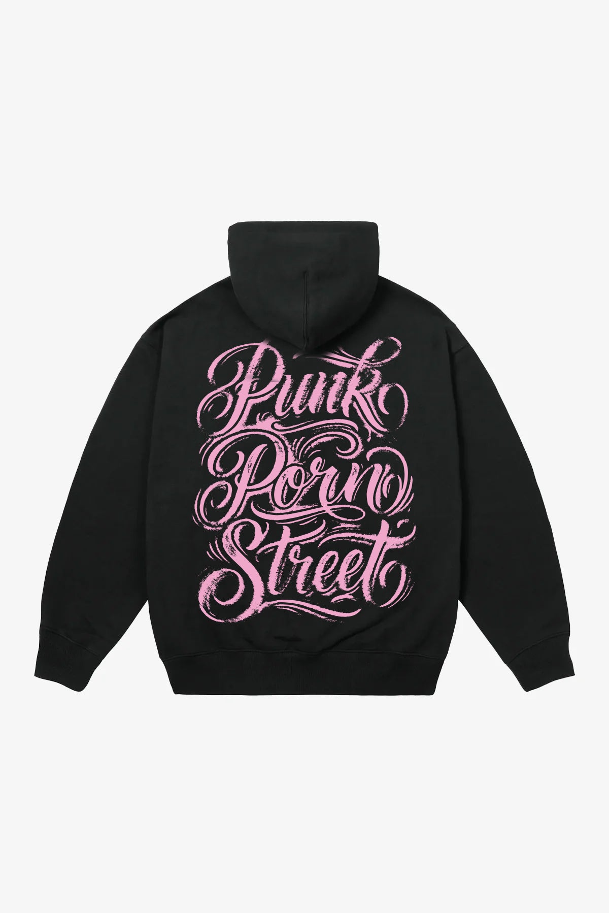 Moletom Canguru Premium Punk Porn Street Preto Cartel Mcs