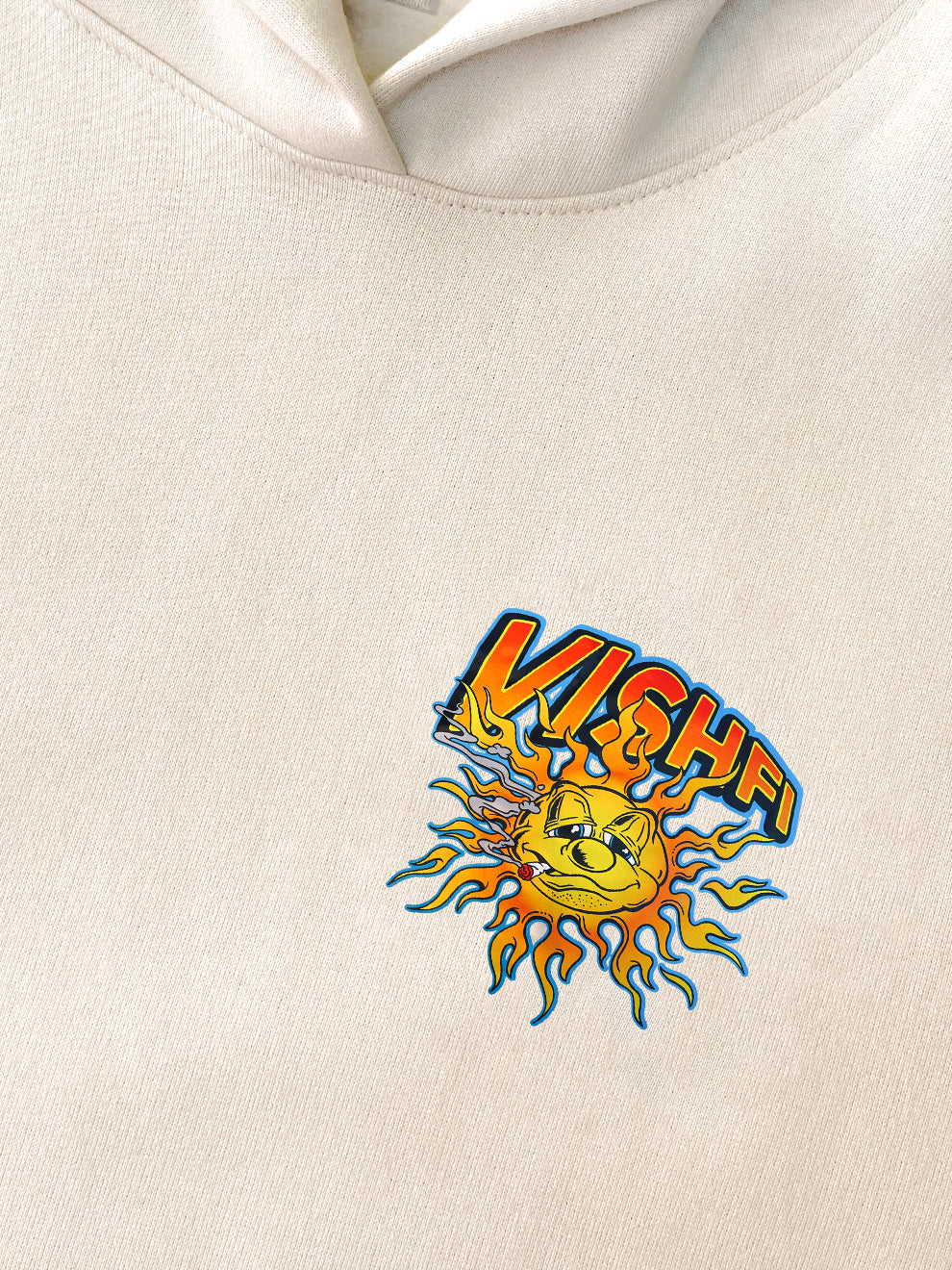 Moletom Capuz Sol Creme