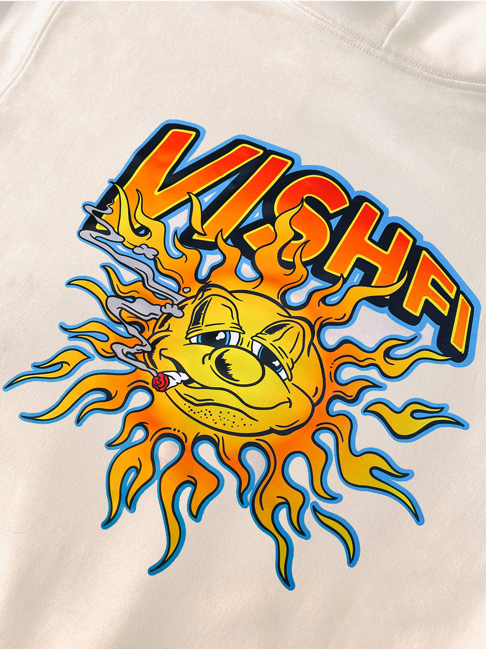 Moletom Capuz Sol Creme