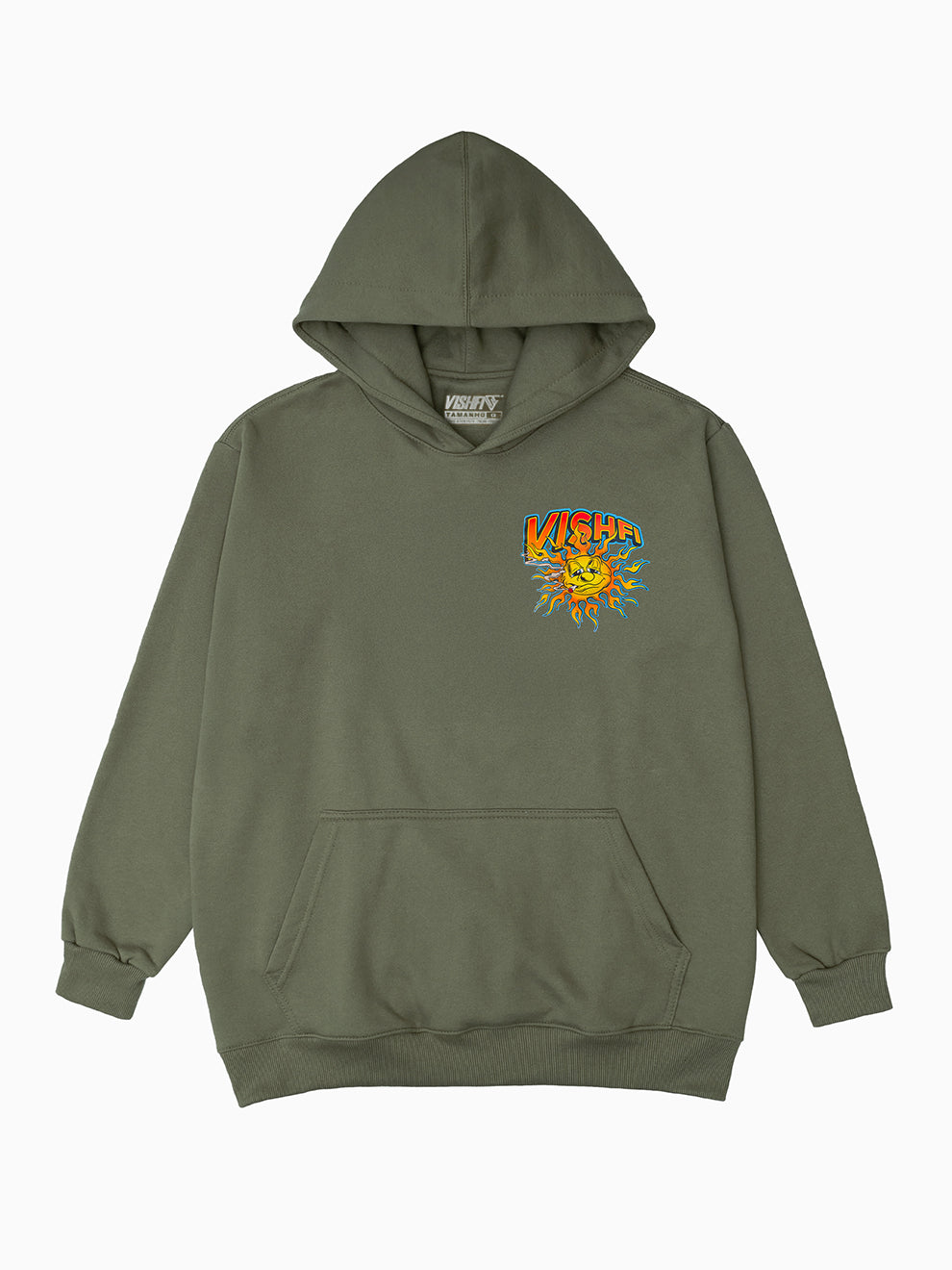 Moletom Capuz Sol Verde