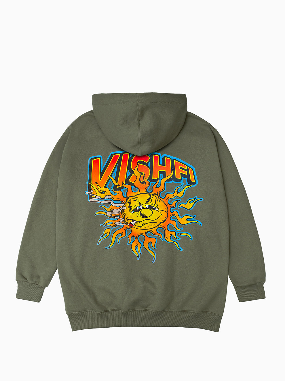 Moletom Capuz Sol Verde