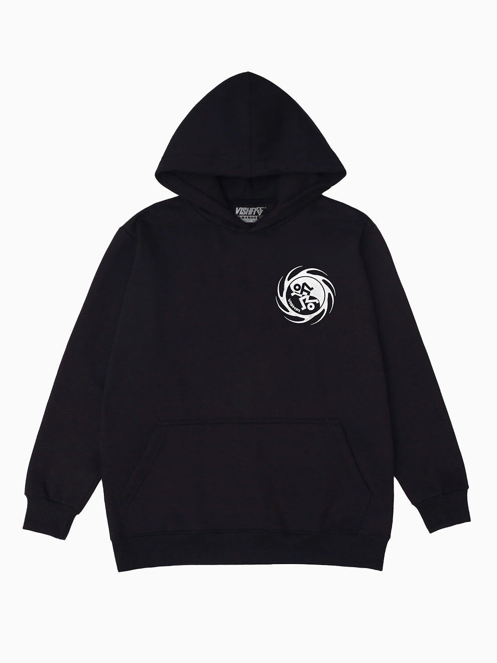 Moletom Capuz Yin-Yang Preto