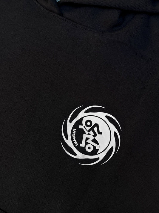 Moletom Capuz Yin-Yang Preto
