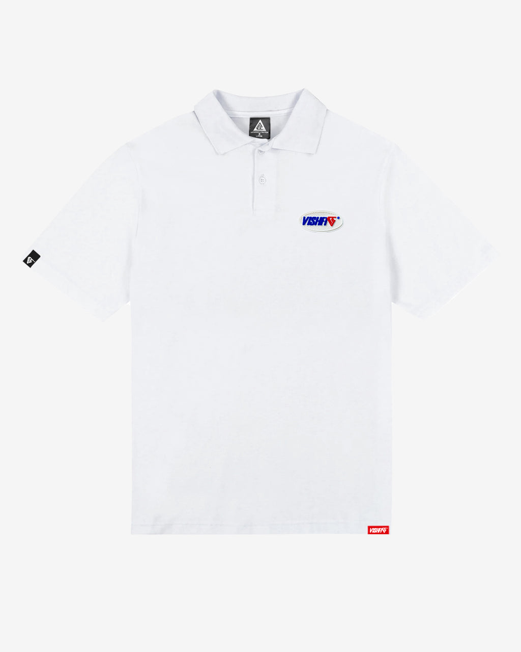 POLO T-SHIRT TAG FIRST WHITE