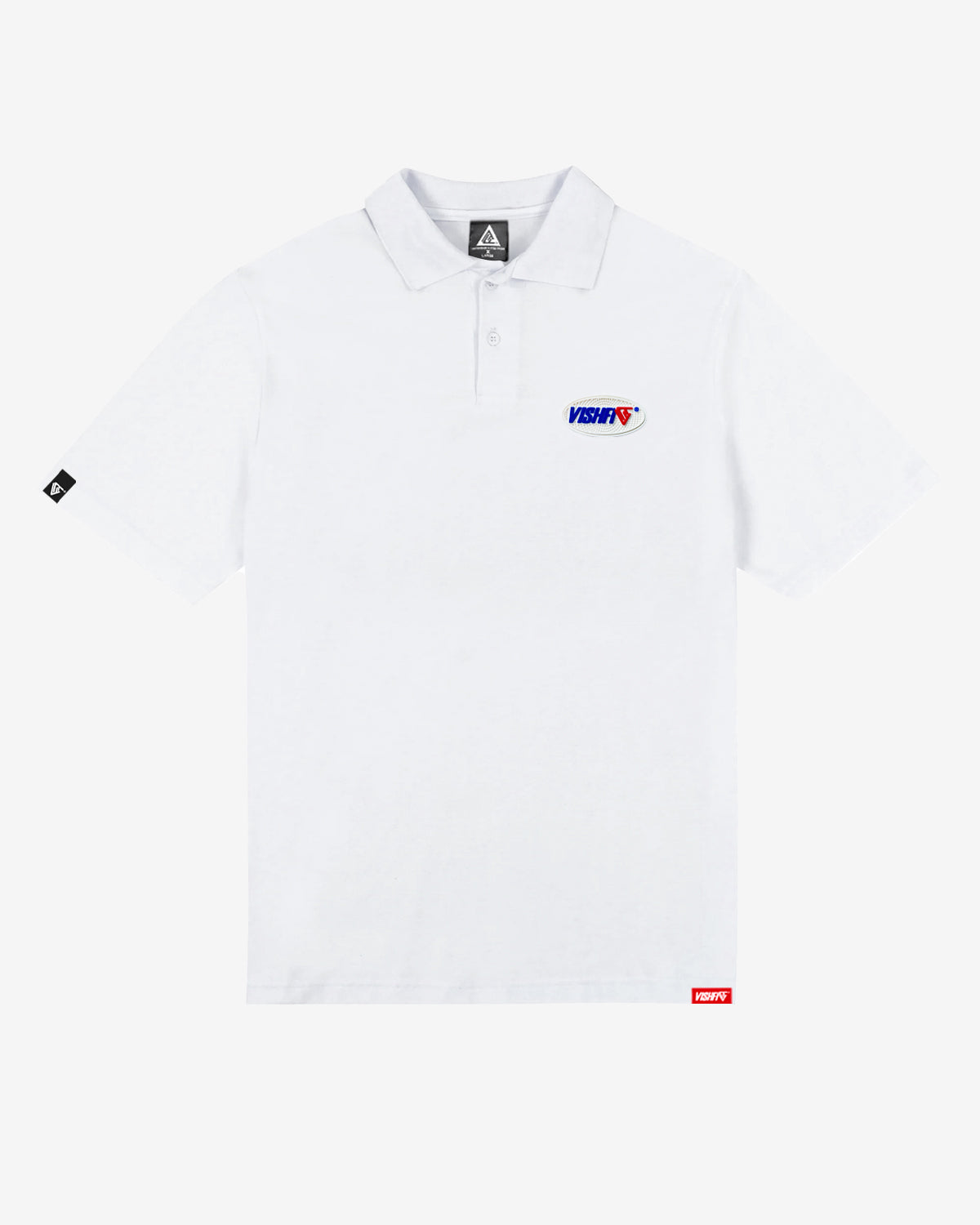 POLO T-SHIRT TAG FIRST WHITE