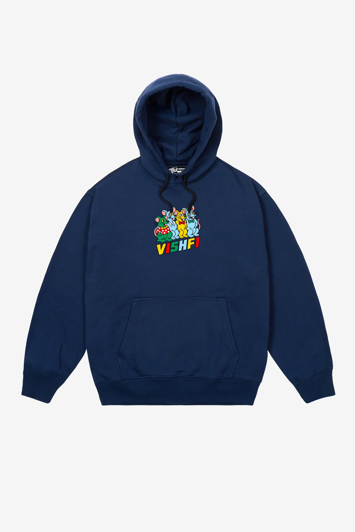 Moletom Canguru Ratkids Azul Marinho