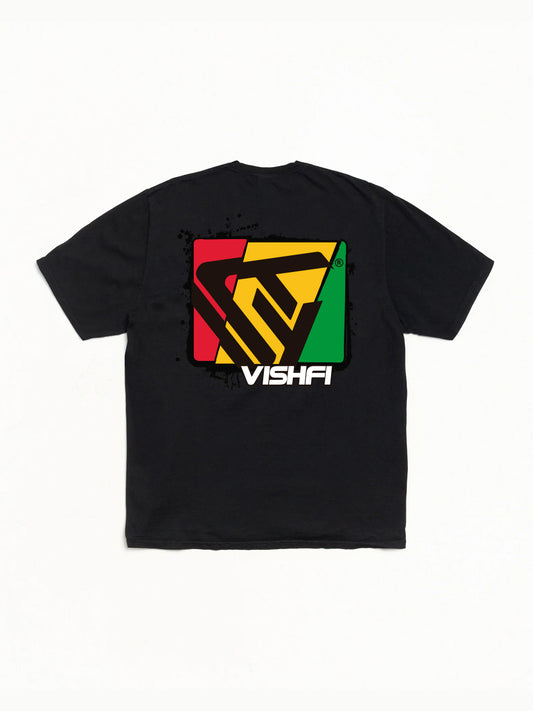 P-T-SHIRT ROOTS BLACK