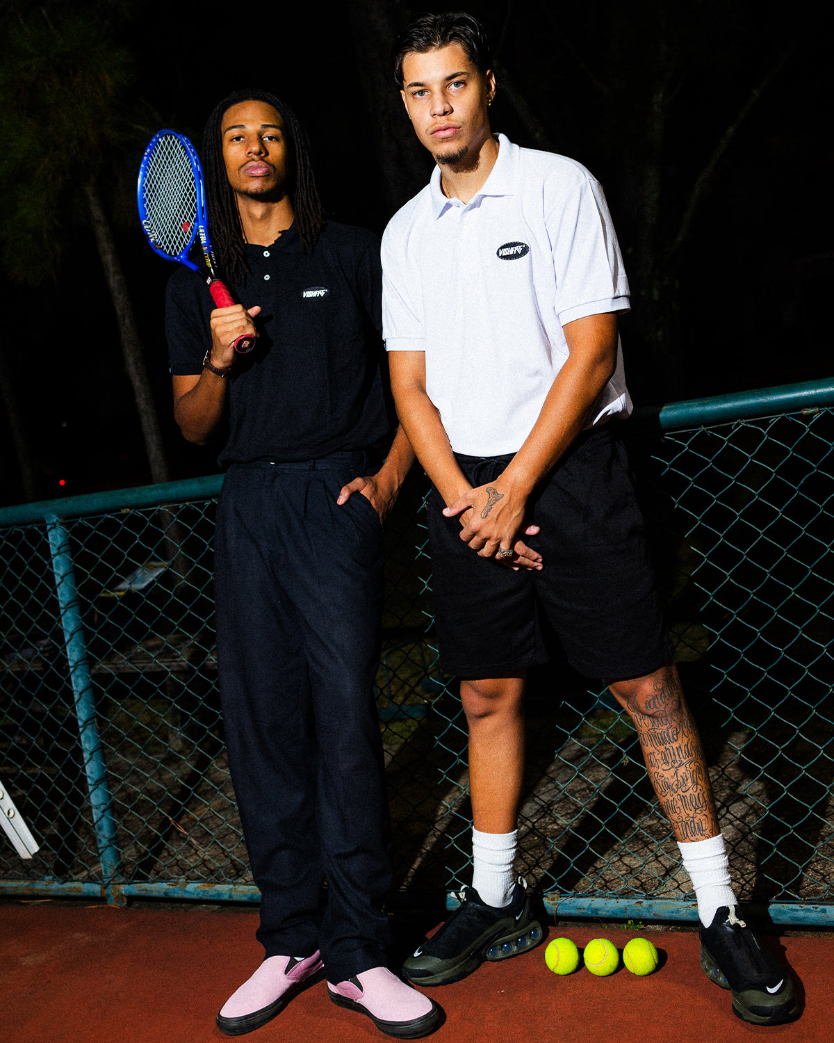 POLO T-SHIRT TAG SECOND BLACK