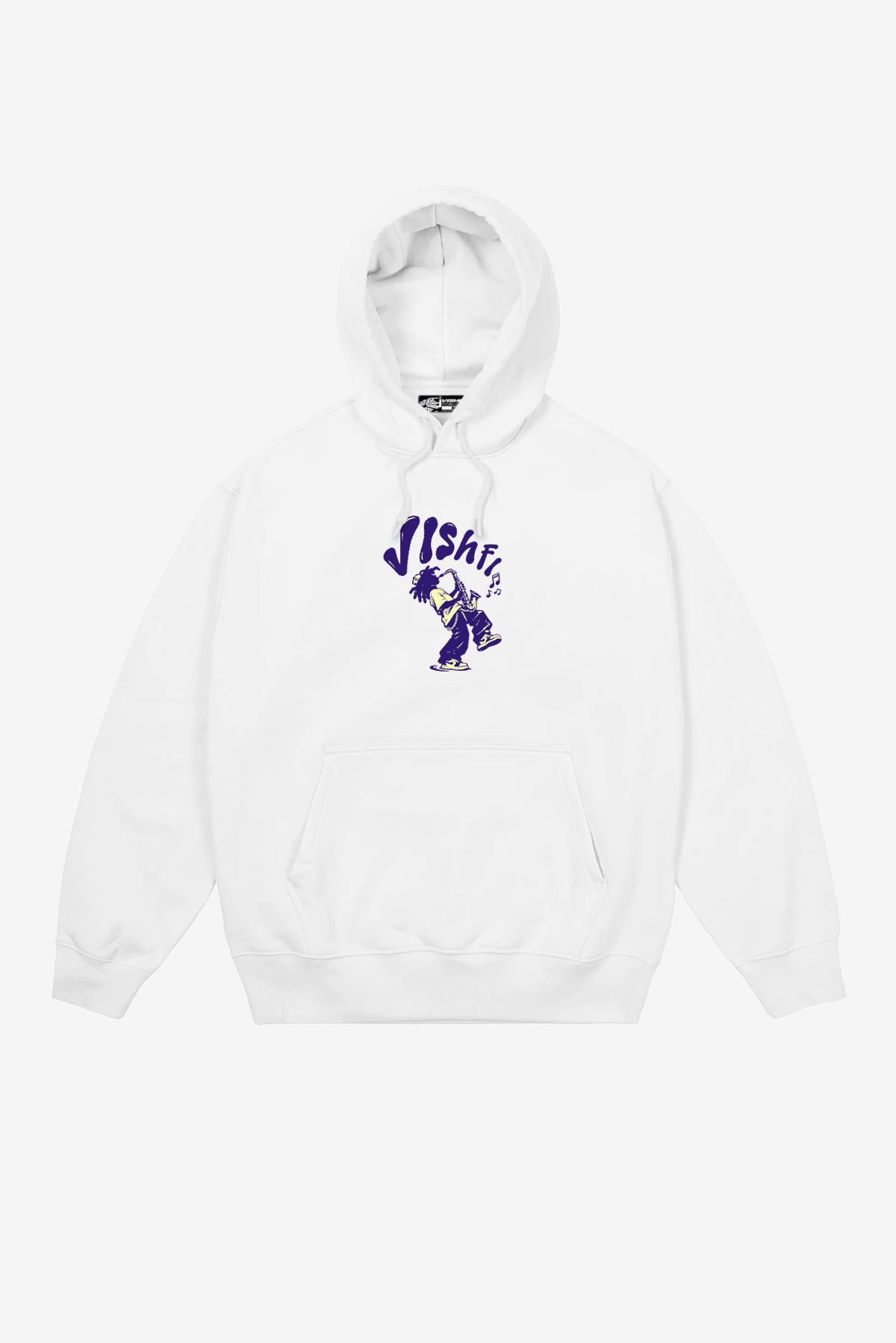 Moletom Canguru Sax Branco