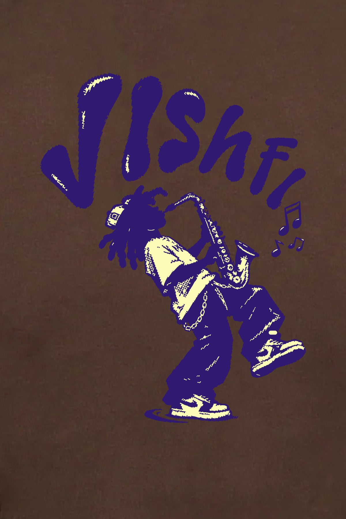 Moletom Canguru Sax Marrom