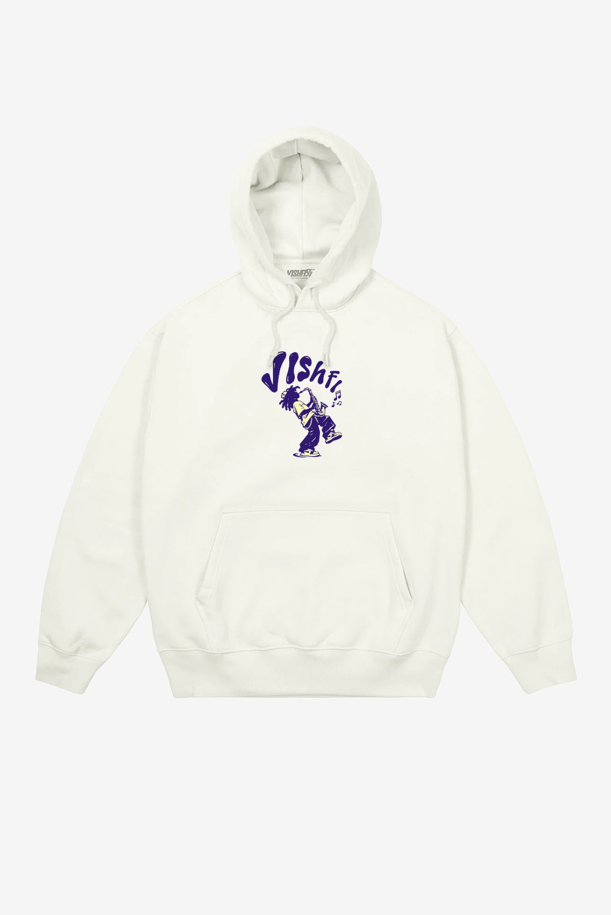 Moletom Capuz Sax Off White