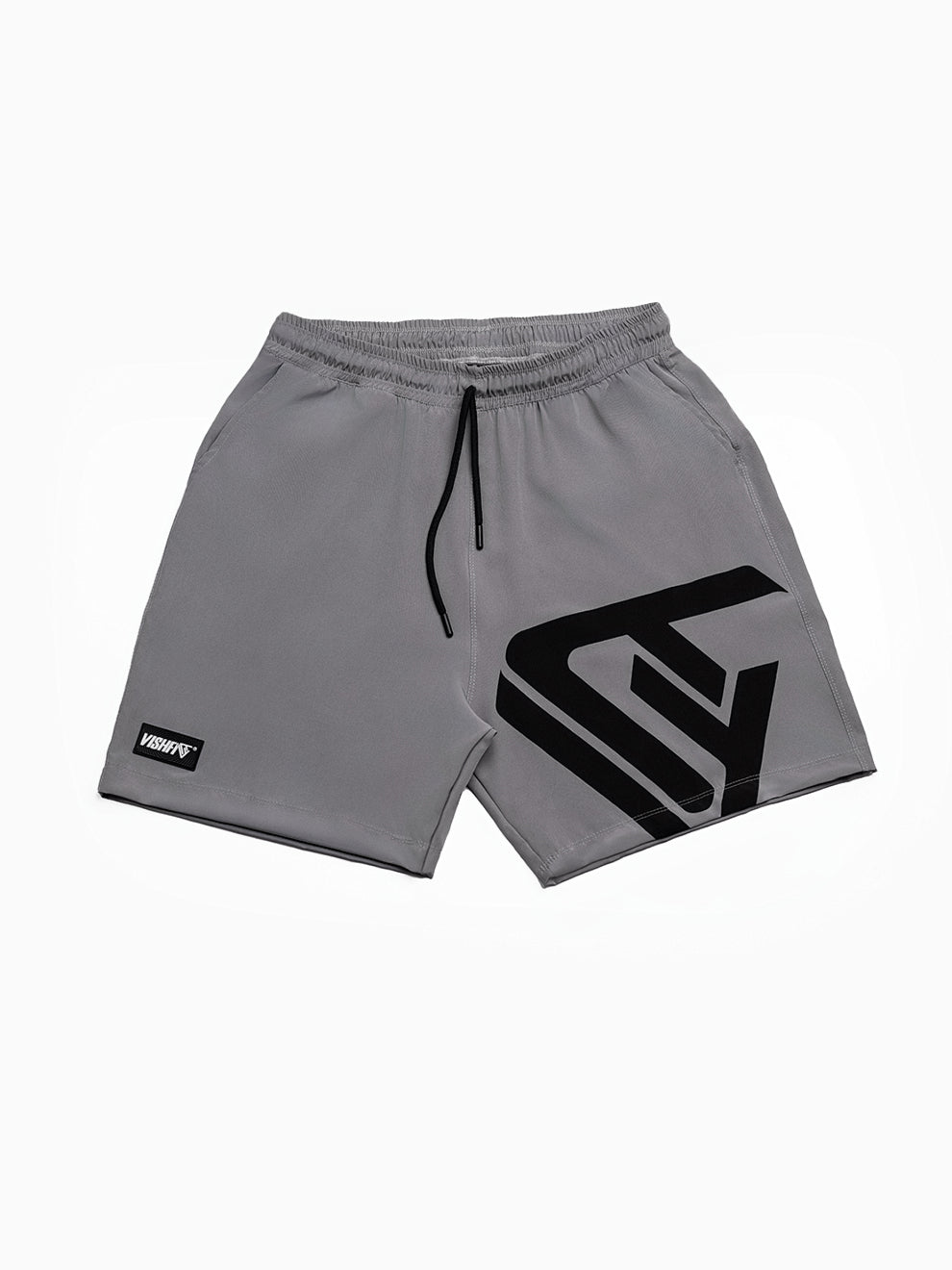 Bermuda Nylon Symbol Cinza