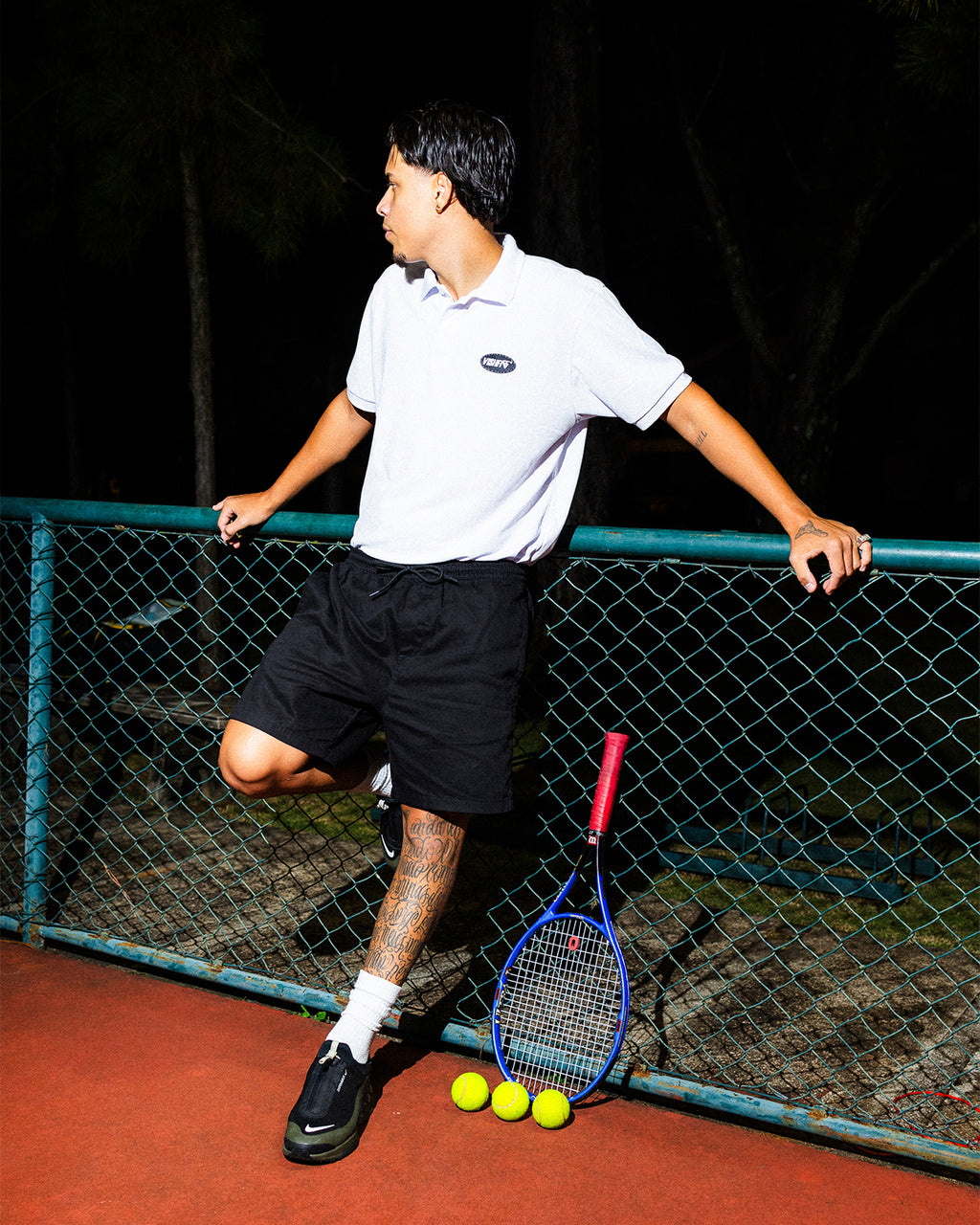 POLO T-SHIRT TAG THIRD WHITE