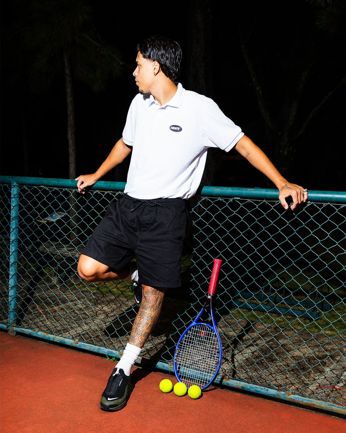 POLO T-SHIRT TAG THIRD WHITE