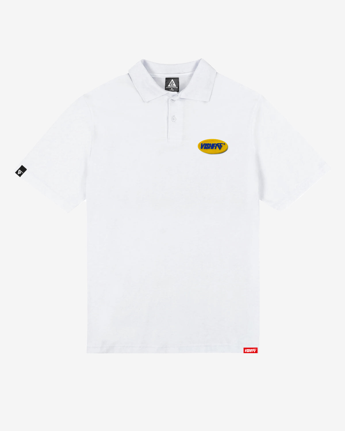 POLO T-SHIRT TAG THIRD WHITE