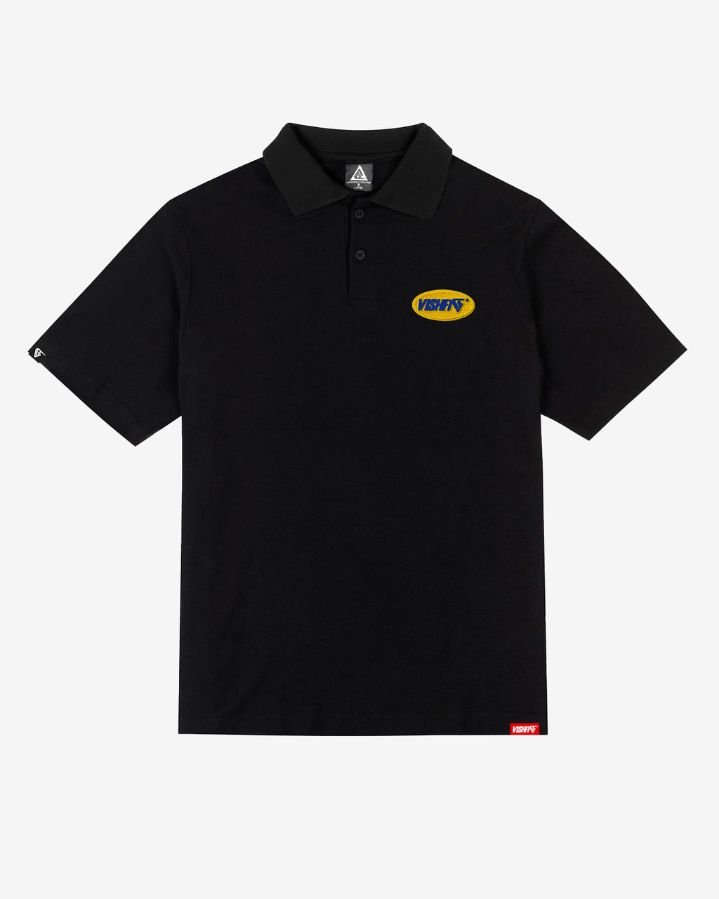 POLO T-SHIRT TAG THIRD BLACK