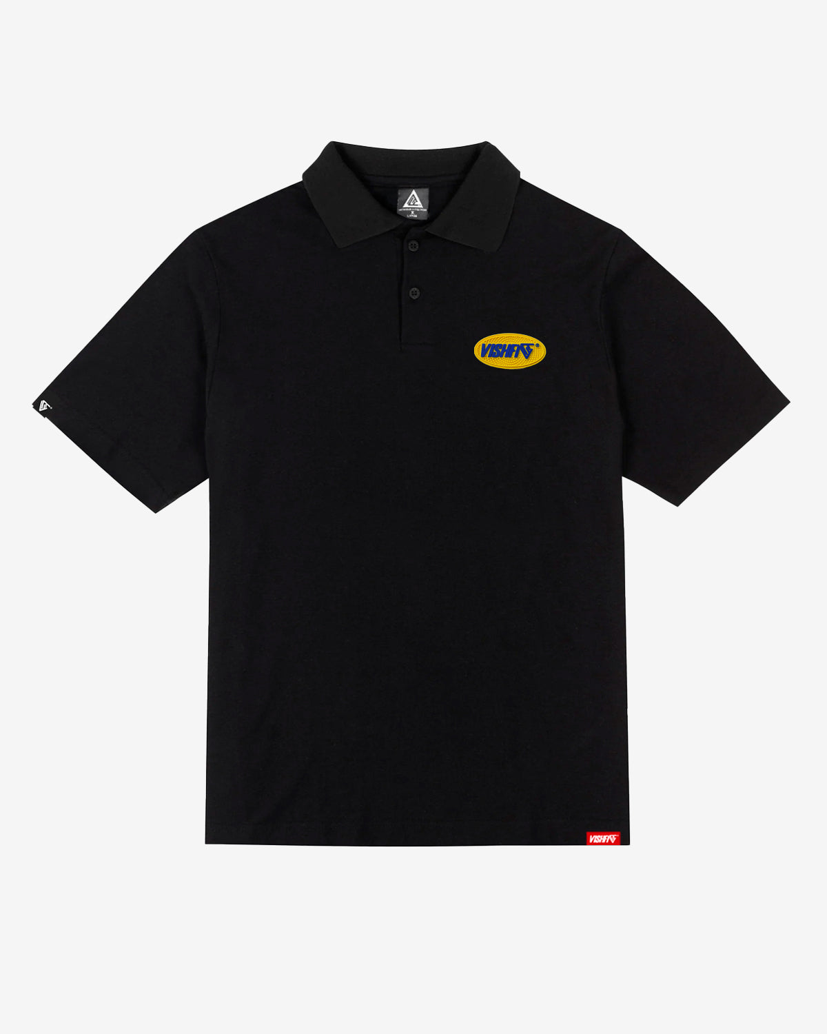POLO T-SHIRT TAG THIRD BLACK