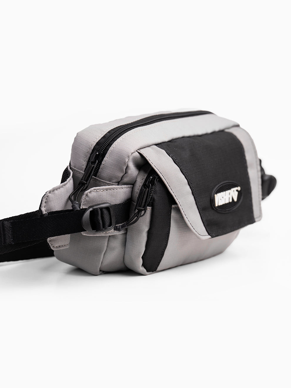 Waist Bag Tag Two Cinza