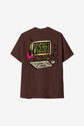 Camiseta Cotton Streetwear Web Marrom