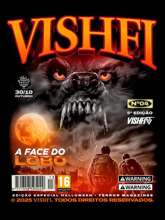 Camiseta Halloween 2K25 "Lobo"