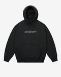HOODIE FAST LOGO BLACK