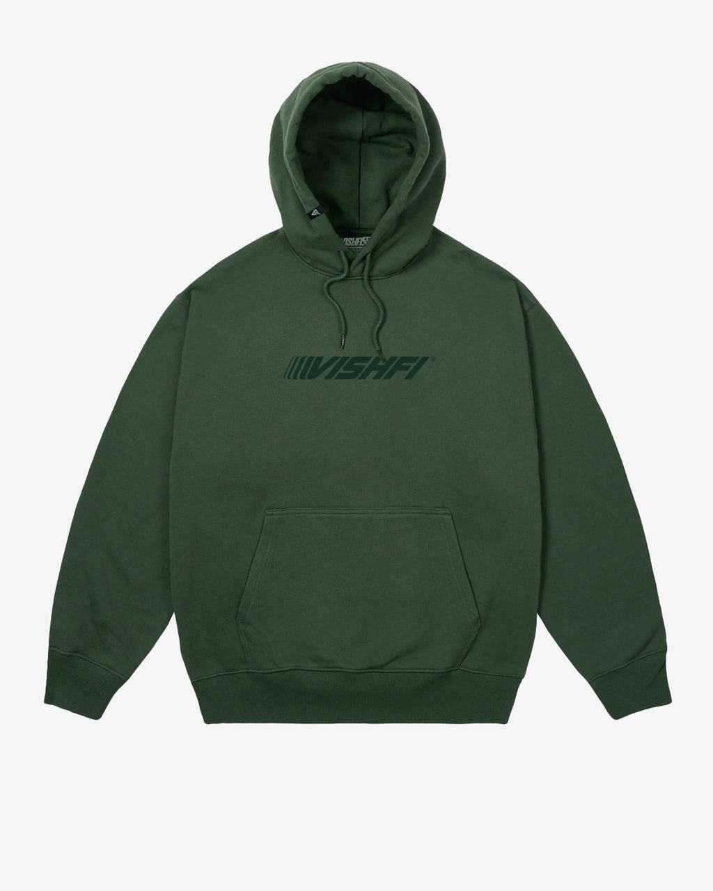 HOODIE FAST LOGO GREEN