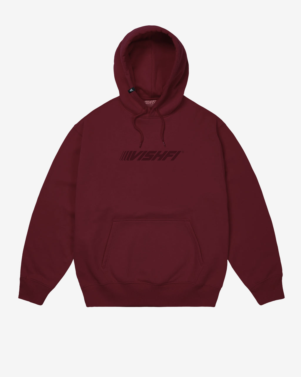 HOODIE FAST LOGO BORDÔ