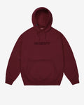 HOODIE FAST LOGO BORDÔ
