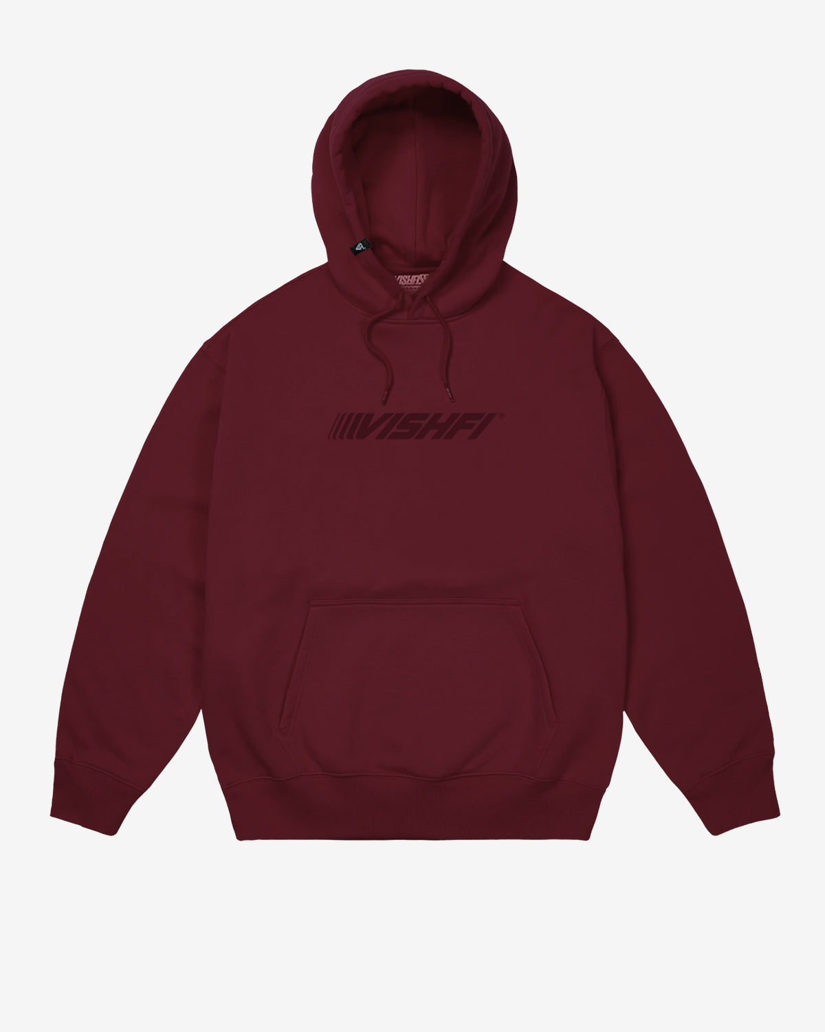 HOODIE FAST LOGO BORDÔ